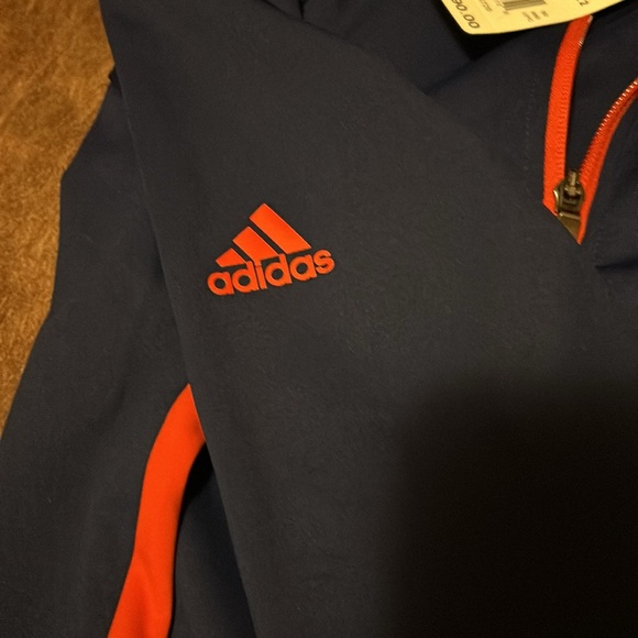 Adidas USA Mid-weight Layer Golf Sweatshirt NWT 1/4 Zip Size Medium - Picture 8 of 8